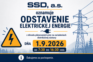 Plánované prerušenie dodávky elektriny  – 22. júla 2026 3